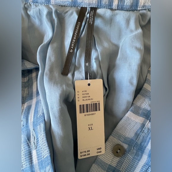 Anthropologie Sleeveless Buttondown Shirt Dress - Picture 10 of 10